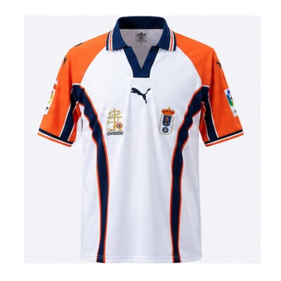Real Oviedo 2001 Away Retro Jersey