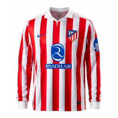 Atletico Madrid 25/26 Home Long-sleeved Jersey