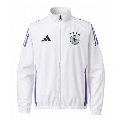 German Reversible Jacket Windbreaker - White & Black