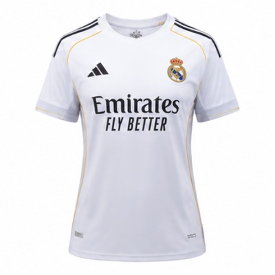 Real Madrid 25/26 Home Women's Jersey