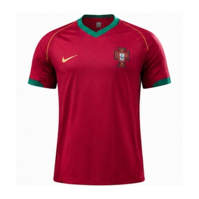 Portugal 2006 Home Retro Player version Jersey