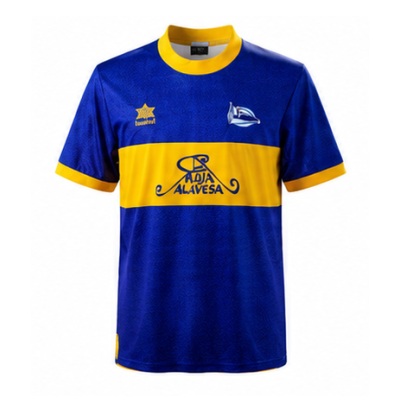 Deportivo Alavés 00/01 Home (UEFA Champions League Final Edition) Retro Jersey