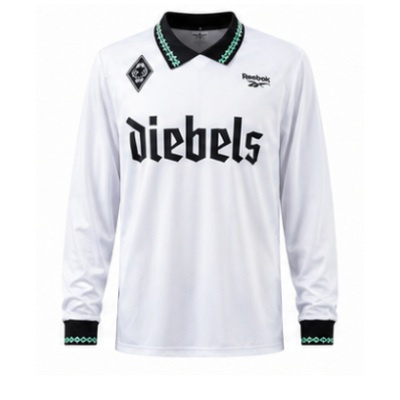Borussia Monchengladbach 95/96 Home Long-Sleeve Retro Jersey