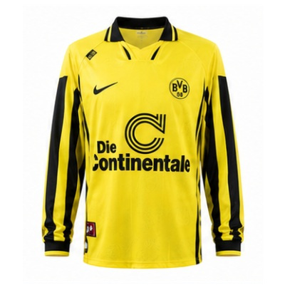 Dortmund 96/97 Home Long-Sleeve Retro Jersey
