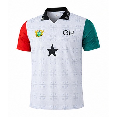 Ghana 2025 Commemorative Edition - White Player Version Jersey