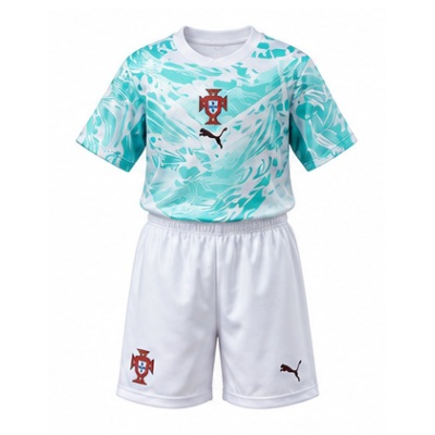 Portugal 2026 Away Kids Kit Jerseys