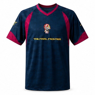 Iron Maiden x West Ham United 2010 Home Retro Jersey
