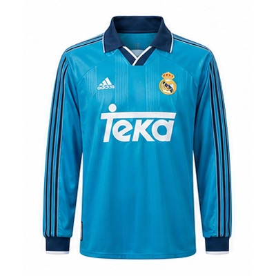 Real Madrid 99/00 Third Away Long-Sleeved Retro Jersey