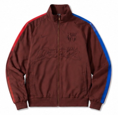 Barcelona x Travis Scott Windbreaker - Brown