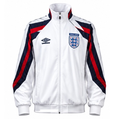 England 1998 Retro Windbreaker - White