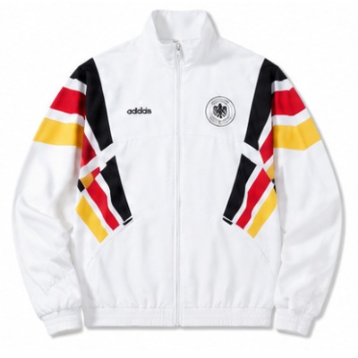 German 1996 Retro Windbreaker - White
