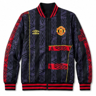 M-U 92/94 Retro Windbreaker - Black
