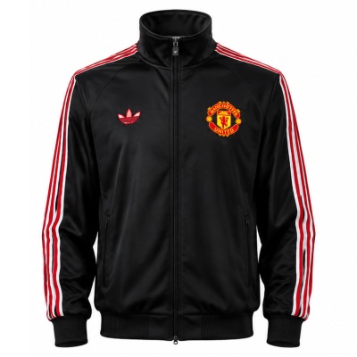 M-U Retro Windbreaker - Black