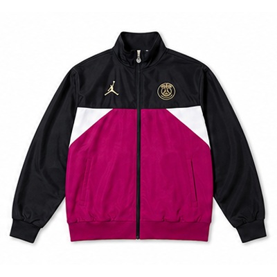 PSG Collaboration Windbreaker - Black & Psychedelic Purple