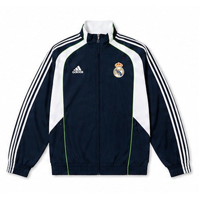 Real Madrid Windbreaker - Navy Blue & White