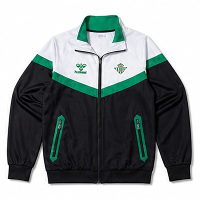 Real Betis Windbreaker - Fern Green & White & Black