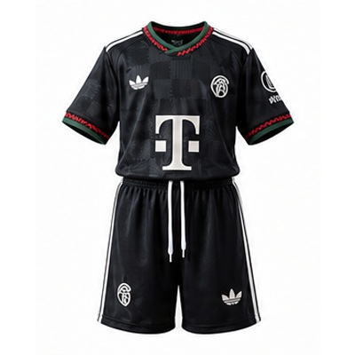 Bayern Munich 25/26 Thids Away Kids kit Jersey