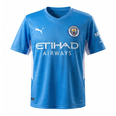Manchester City 21/22 Home Retro Jersey