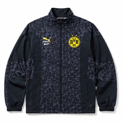 Borussia Dortmund Reversible Jacket Windbreaker- Black