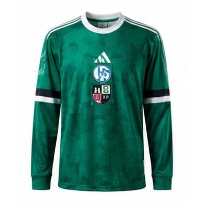 Schalke 04 25/26 Commemorative Edition - Green Long-Sleeve Jersey