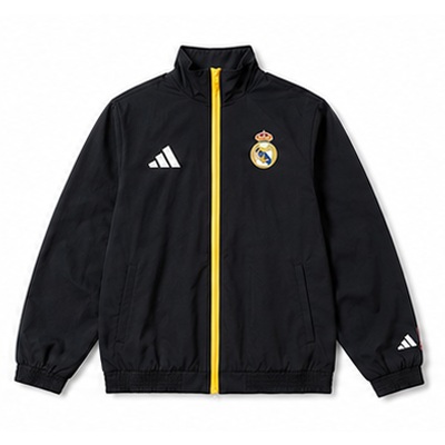 Real Madrid 25/26 Windbreaker - Black