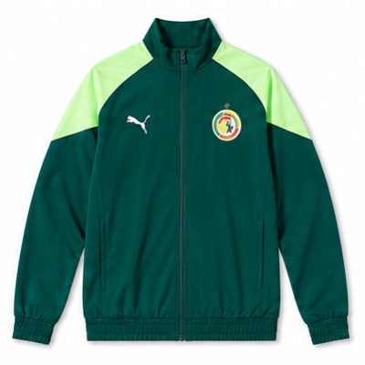 Senegal 2026 Windbreaker - Dark Green