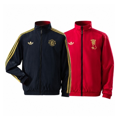 M-U Reversible Jacket Windbreaker - Black & Red
