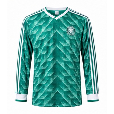 German 90/91 Away Long-Sleeve Retro Jersey