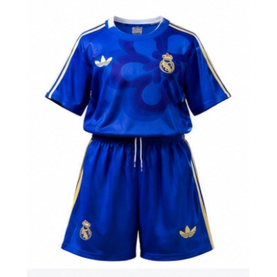 Real Madrid 25/26 Cultural Story - Blue Kids Kit Jersey