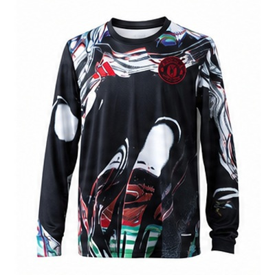 M-U 25/26 Long-sleeved Pre-Match Jersey