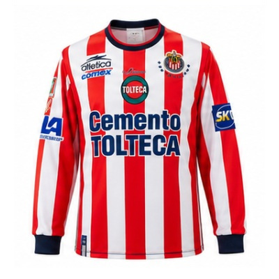 Chivas de Guadalajara 02/03 Home Long-sleeved Retro Jersey