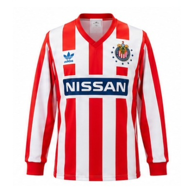 Chivas de Guadalajara 90/91 Home Long-sleeved Retro Jersey