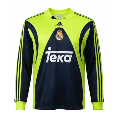 Real Madrid 99/00 Retro GK Long Sleeve Jersey
