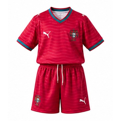 Portugal 2026 Home Kids Kit Jersey