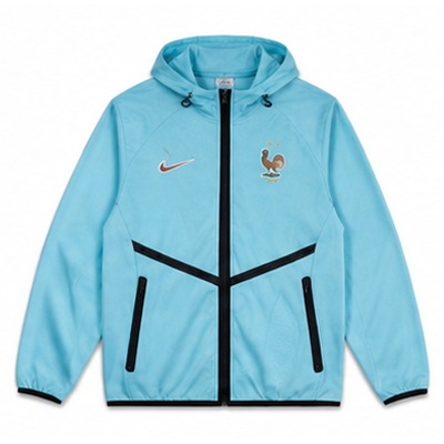 France 2026 Men's Football Anthem Jacket - Light Blue