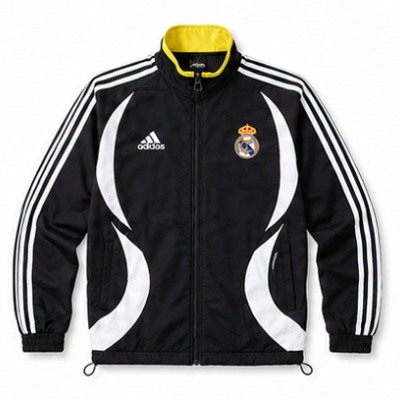 Real Madrid 06/07 Windbreaker - Black