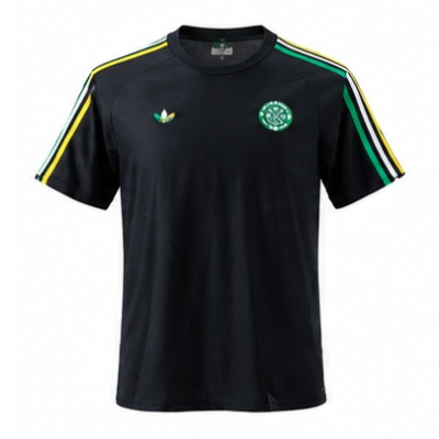 Celtic Terrace Icons T-Shirt Black
