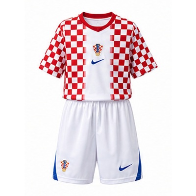 Croatia 2026 Home Kids Kit Jersey