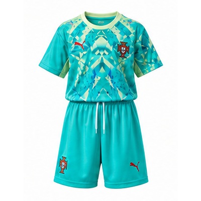 Portugal 2026 GK-Green Kids Kit Jersey