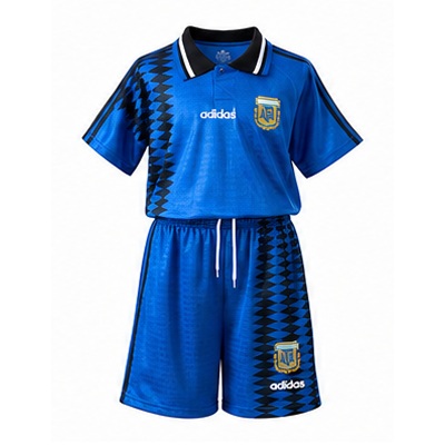 Argentina 1994 Away Retro Kids Kit Jersey
