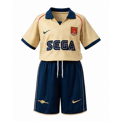 Arsenal 01/02 Away Retro Kids Kit Jersey