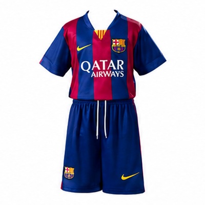 Barcelona 14/15 Home Retro Kids Kit Jersey