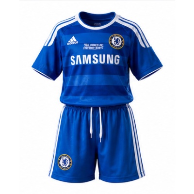 Chelsea 11/12 Home (UEFA Champions League) Retro Kids Kit Jersey
