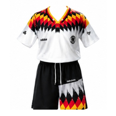 Germany 1994 Home Retro Kids Kit Jersey