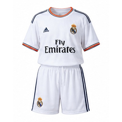 Real Madrid 13/14 Home Retro Kids Kit Jersey