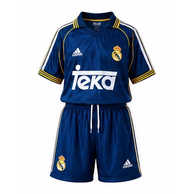 Real Madrid 98/00 Third Away Retro Kids Kit Jersey