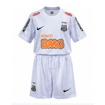 Santos 12/13 Home Retro Kids Kit Jersey