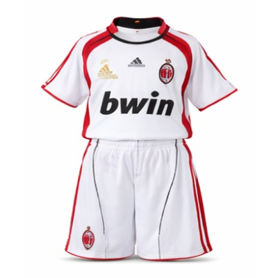 AC Milan 06/07 Away Retro Kids Kit Jersey