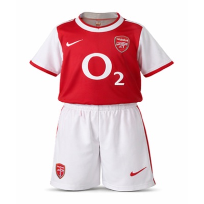 Arsenal 02/04 Home Retro Kids Kit Jersey