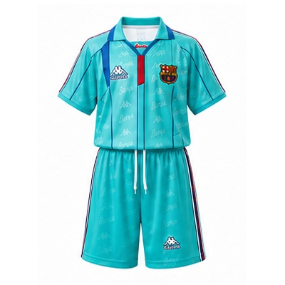 Barcelona 96/97 Away Retro Kids Kit Jersey